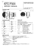 Kenwood KFCP-304-Service-Manual